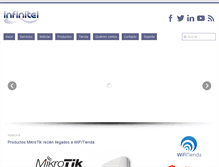 Tablet Screenshot of infinitel.es